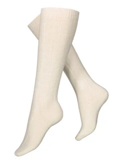 Vogue KNESTRØMPER CASHMERE - OFF WHITE