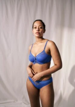 Triumph FLORALE AZALEA W01 BH - BLÅ -Undertoy Salgsbutikk 4656338 florale azalea w01 bh bla