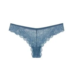 Triumph TEMPTING LACE STRING TRUSE - BLÅ -Undertoy Salgsbutikk 4656429 tempting lace string truse bla