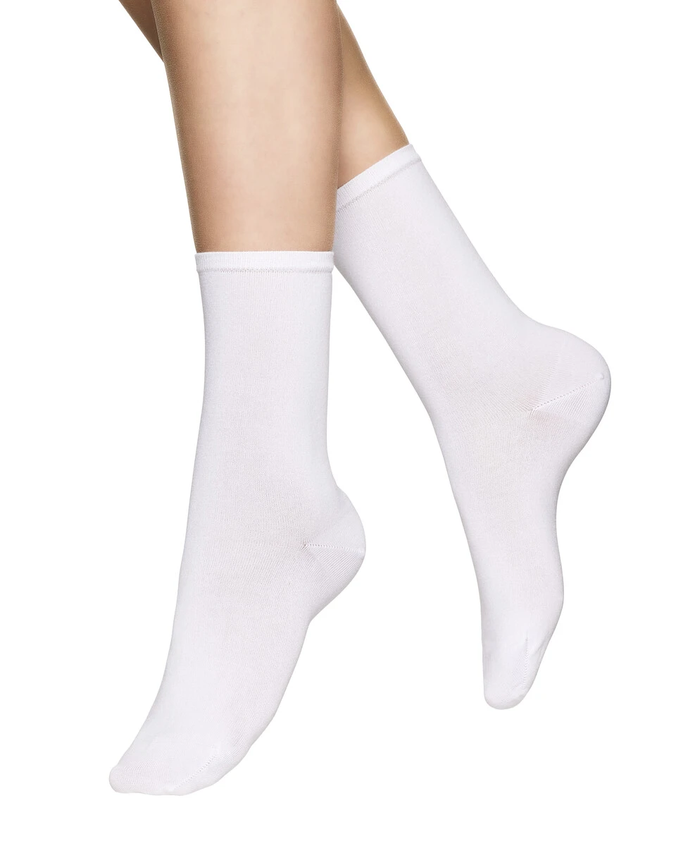 Vogue BOMULLSOKKER - HVIT 3 Vogue BOMULLSOKKER - HVIT