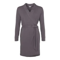 BAMBUS MORGENKÅPE - GRÅ -Undertoy Salgsbutikk 4746514 bambus morgenkape gra