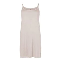 PURE SILK SLIP UNDERKJOLE/NATTKJOLE MED TYNN STROPP - BEIGE -Undertoy Salgsbutikk 4746871 pure silk slip underkjolenattkjole med tynn stropp beige