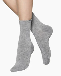 Vogue BAMBOO COMFORT TOP SOKKER - GRÅ