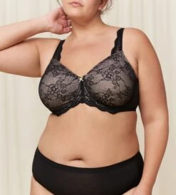 Triumph CONTOURING SENSATION MINIMIZER BH - SVART -Undertoy Salgsbutikk 4886029 contouring sensation minimizer bh svart