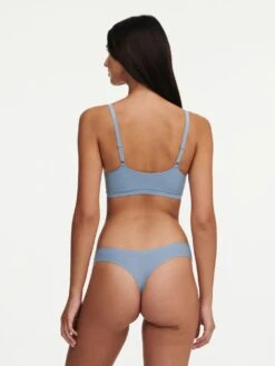 Chantelle SOFT STRETCH BH UTEN SPILE - BLÅ -Undertoy Salgsbutikk 5061848 soft strech bh uten spile bla