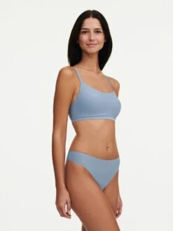 Chantelle SOFT STRETCH SEAMLESS STRING TRUSE - BLÅ -Undertoy Salgsbutikk 5061886 soft stretch seamless string truse bla