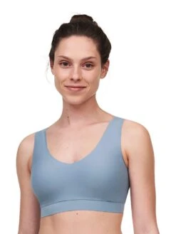 Chantelle SOFT STRETCH BH UTEN SPILER - BLÅ