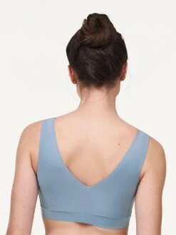 Chantelle SOFT STRETCH BH UTEN SPILER - BLÅ -Undertoy Salgsbutikk 5062141 soft stretch bh uten spiler bla