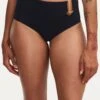 Chantelle GLOW MAXI BIKINI TRUSE - SVART -Undertoy Salgsbutikk 5062243 glow maxi bikini truse svart
