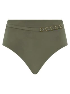 Chantelle EMBLEM MAXI BIKINI TRUSE - OLIVEN -Undertoy Salgsbutikk 5062273 emblem maxi bikini truse oliven