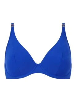Chantelle CELESTIAL BIKINI OVERDEL MED SPILE - BLÅ -Undertoy Salgsbutikk 5062431 celestial bikini overdel med spile bla