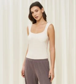 Triumph NATURAL SINGLETT - OFF WHITE -Undertoy Salgsbutikk 5062497 natural singlett off white