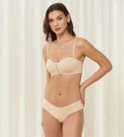 Triumph FLEX SMART DP BH - BEIGE -Undertoy Salgsbutikk 5075032 flex smart dp bh beige