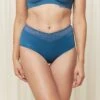 Triumph TRUE SHAPE SENSATION MAXI TRUSE - BLÅ -Undertoy Salgsbutikk 5075110 true shape sensation maxi truse bla
