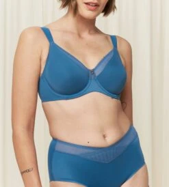 Triumph TRUE SHAPE SENSATION W MINIMIZER BH - BLÅ