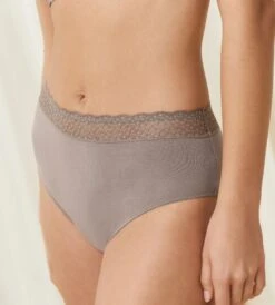 Triumph FEEL OF MODAL MIDI TRUSER - GRÅ -Undertoy Salgsbutikk 5110097 feel of modal midi truser gra