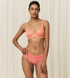 Triumph SMART NATURAL HIPSTER TRUSE - ORANSJE -Undertoy Salgsbutikk 5110108 smart natural hipster truse oransje