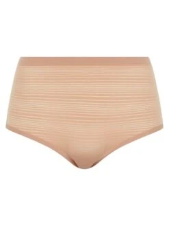 Chantelle SOFT STRETCH STRIPES HIPSTER TRUSE - BEIGE