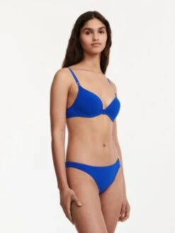Chantelle CELESTIAL BIKINI OVERDEL MED SPILE, VATTERT - BLÅ 13 Chantelle CELESTIAL BIKINI OVERDEL MED SPILE, VATTERT - BLÅ -Undertoy Salgsbutikk 5110217 celestial bikini overdel mboyle vattert bla