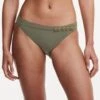Chantelle EMBLEM TAI BIKINI TRUSE - OLIVEN -Undertoy Salgsbutikk 5110223 emblem tai bikini truse oliven
