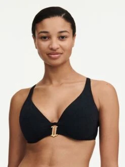 Chantelle GLOW BIKINI OVERDEL - SVART