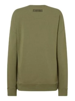 Calvin Klein CREWNECK GENSER - GRØNN -Undertoy Salgsbutikk 5343483 crewneck genser gronn