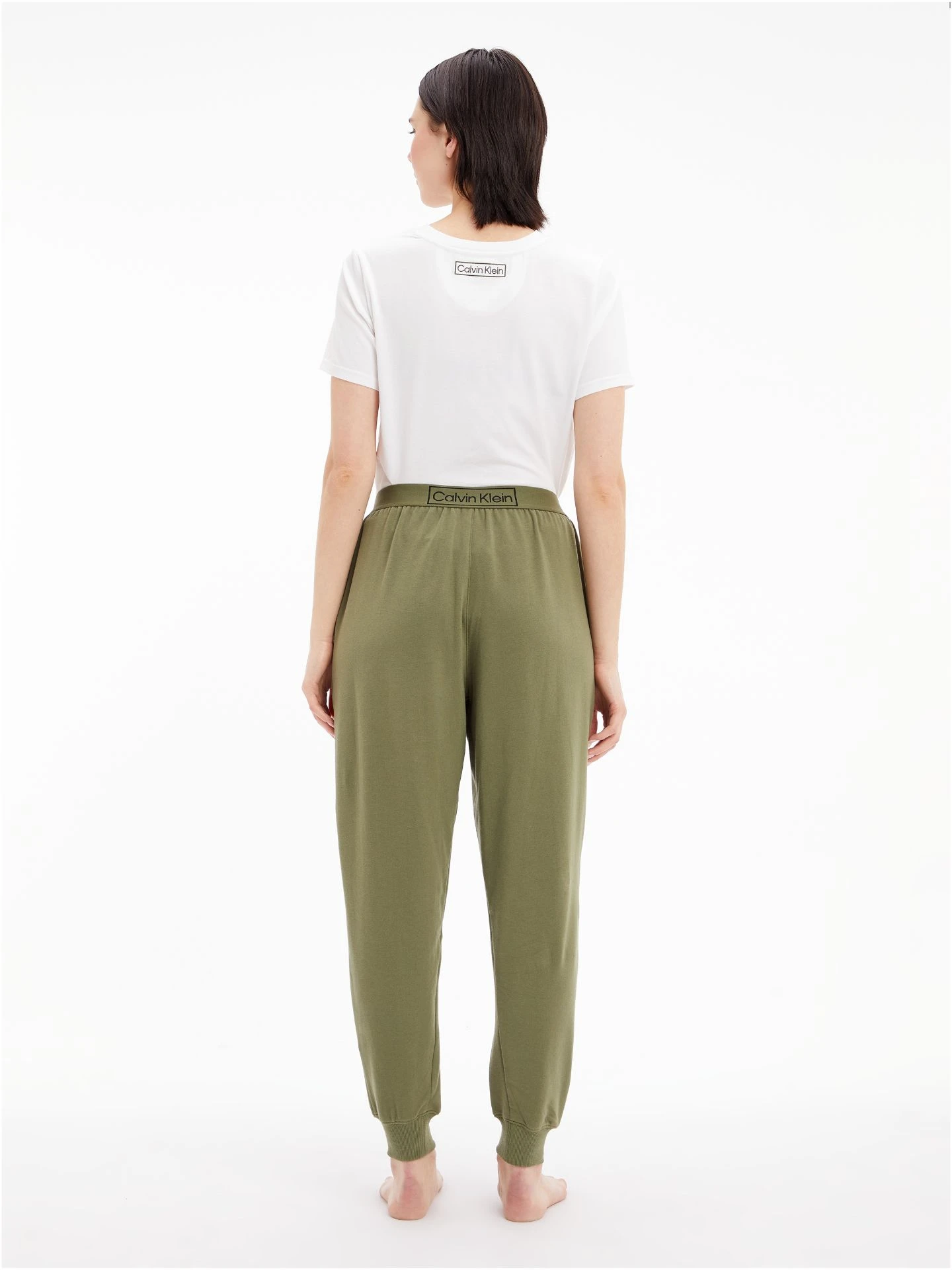 Calvin Klein JOGGEBUKSE - GRØNN 4 Calvin Klein JOGGEBUKSE - GRØNN - Bilde 2