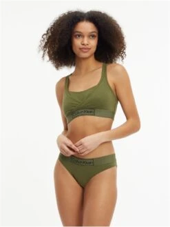 Calvin Klein TAI TRUSE - GRØNN