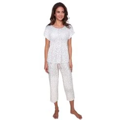 BAMBUS PYJAMAS - MØNSTRET -Undertoy Salgsbutikk 5401033 pyjamas monstret