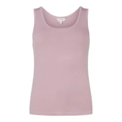 BAMBUS PYJAMAS, SHORTS OG SINGLETT - ROSA -Undertoy Salgsbutikk 5401113 pyjamas shorts og singlett rosa