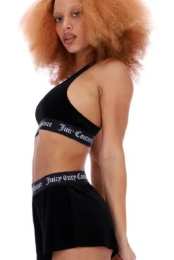 Juicy Couture VERITY BRALETTE - SVART