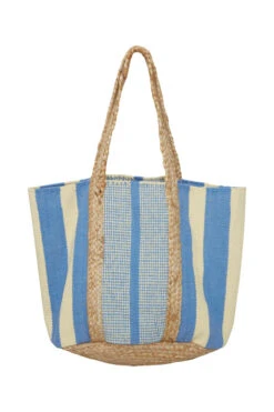 ICHI STRANDVESKE - BLÅ -Undertoy Salgsbutikk 5449284 ichi bag little boy blue