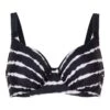 KRETA FULL CUP BIKINIOVERDEL - SVART OG HVIT -Undertoy Salgsbutikk 5463106 kreta full cup bikinioverdel svart og hvit