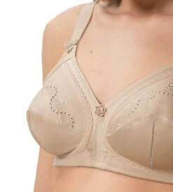 Triumph DOREEN COTTON BH UTEN SPILER - BEIGE -Undertoy Salgsbutikk 5473721 doreen cotton bh uten spiler beige
