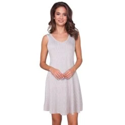 BAMBUS NATTKJOLE MED KORT ARM - MØNSTRET -Undertoy Salgsbutikk 5486722 nattkjole med kort arm monstret