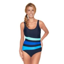 BIANCA BADEDRAKT - BLÅ