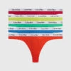 Calvin Klein 5PK STRING TRUSER - MULTICOLOR -Undertoy Salgsbutikk 5528131 5pk string truser multicolor