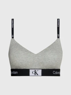 Calvin Klein LIGHT LINED BRALETTE 1996 SERIE - GRÅ