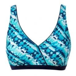 BIKINI OVERDEL UTEN SPILER - BLÅ