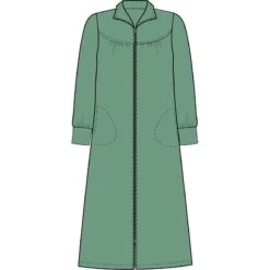 MORGENKÅPE M/GLIDELÅS - GRØNN