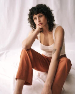 Triumph BOYFRIEND BUKSER - ORANSJE -Undertoy Salgsbutikk 5652075 boyfriend bukser oransje