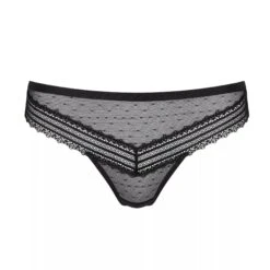 Triumph TEMPTING TULLE STRING TRUSE - SVART -Undertoy Salgsbutikk 5771953 tempting tulle string truse svart