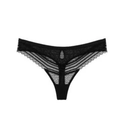 Triumph TEMPTING TULLE STRING TRUSE - SVART -Undertoy Salgsbutikk 5771954 tempting tulle string truse svart