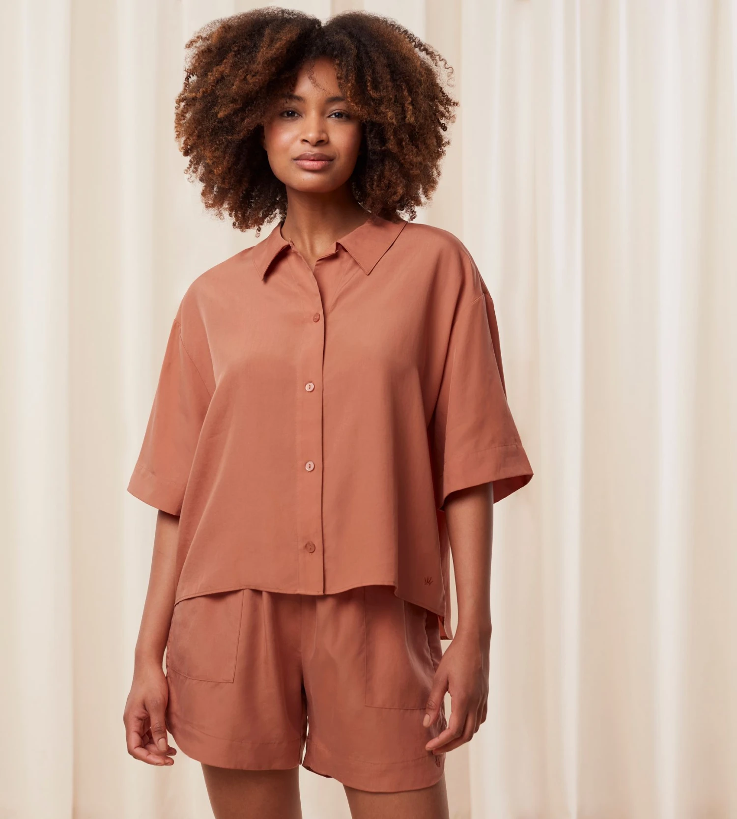 Triumph BOYFRIEND SHORTS - ORANSJE 7 Triumph BOYFRIEND SHORTS - ORANSJE - Bilde 5