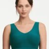 Chantelle SOFT STRETCH SEAMLESS BH UTEN BØYLE - GRØNN -Undertoy Salgsbutikk 5942181 soft stretch seamless bh uten boyle gronn