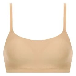 Chantelle SOFT STRETCH SEAMLESS BH UTEN BØYLE - BEIGE -Undertoy Salgsbutikk 5990816 soft stretch seamless bh uten boyle beige
