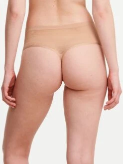 Chantelle SOFT STRETCH STRIPES STRING TRUSE - BEIGE -Undertoy Salgsbutikk 5990992 soft stretch stripes string truse beige
