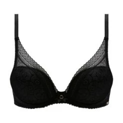 Chantelle FESTIVITE BH MED VATTERING OG SPILE - SVART -Undertoy Salgsbutikk 5997887 festivite bh med vattering og spile svart