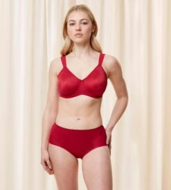 Triumph ESSENTIAL MINIMIZER HIPSTER TRUSE - RØD -Undertoy Salgsbutikk 6021389 essential minimizer hipster truse rod